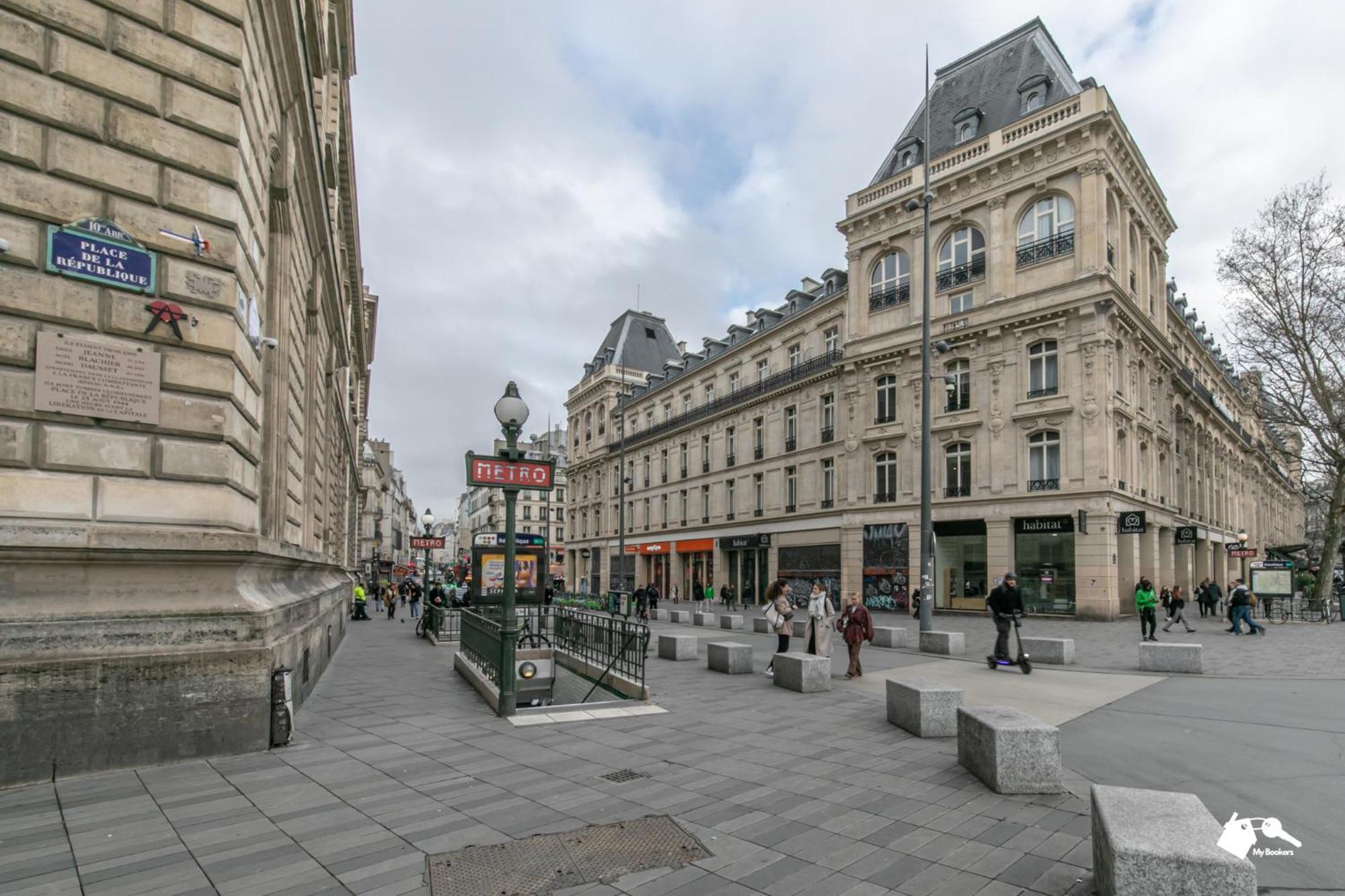 Apartamento Mba - Splendide Appart - Gambey 2 - Proche Republique París Exterior foto