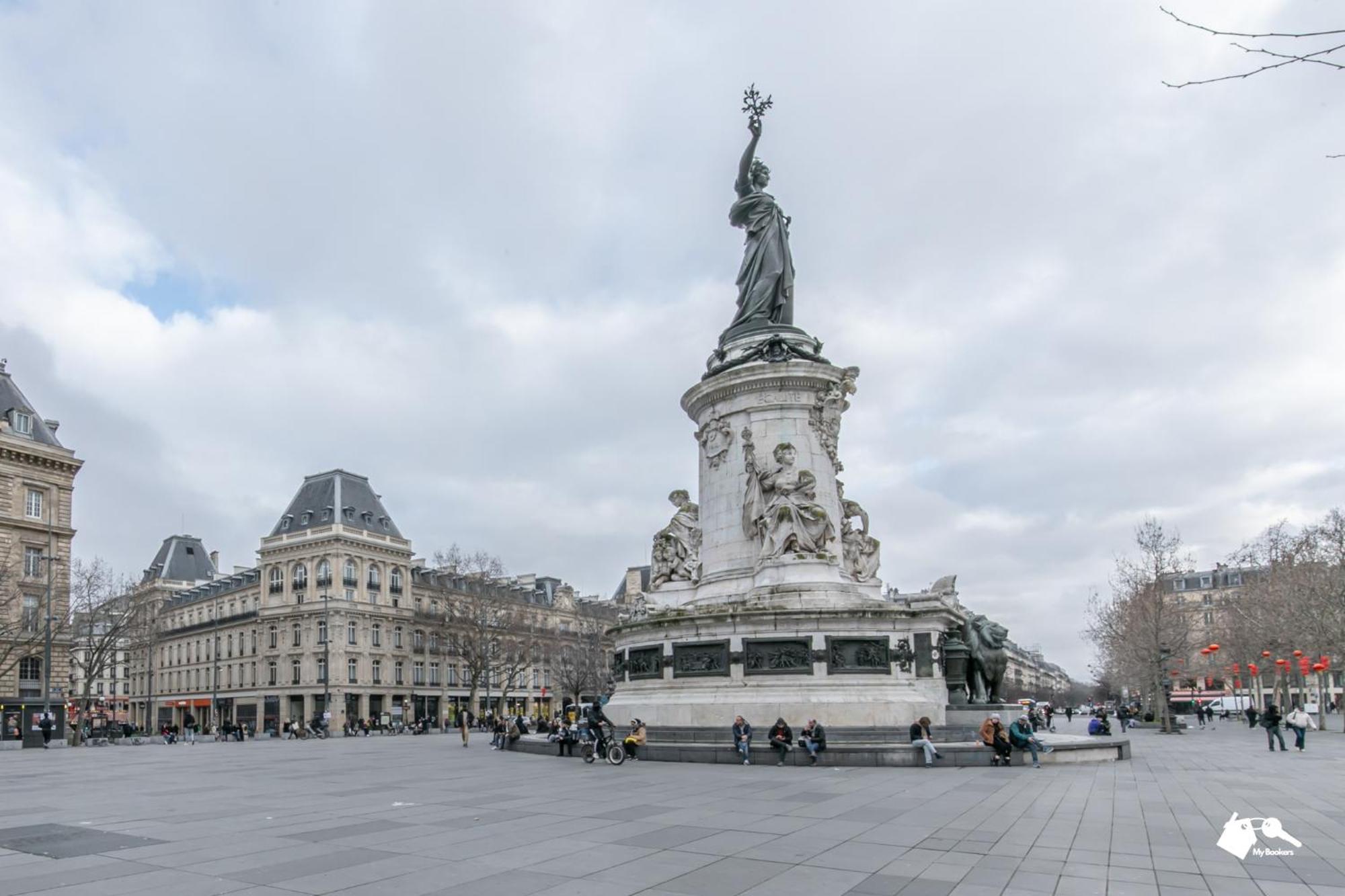Mba - Splendide Appart - Gambey 2 - Proche Republique París Exterior foto